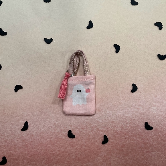 Halloween Ghost with Pumpkin Tote - Picture 4 of 5